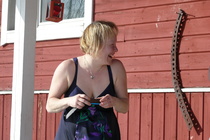 Ulkoilupäivän saunojat